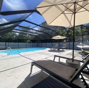 Opvarmet pool
