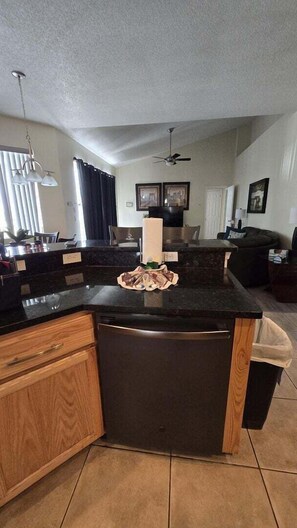 Interior - Disney Area Condo w/ Pool View Family-Friendly. 2 Pools, Full Kitchen, washer/dryer and more! (Davenport)