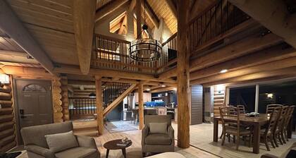 Beautiful 3-bdrm mtn cabin in peaceful Midway-privacy, sauna, cold plunge, views