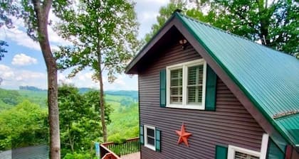 Mountain and River Views - Tucked in the Trees - Wrap Around Porch
