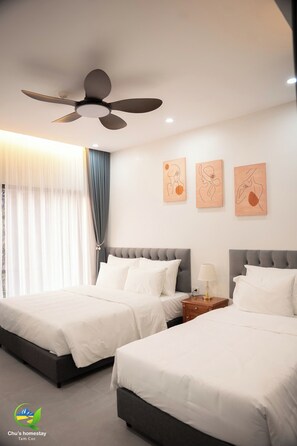 Dobbeltværelse - udsigt til have