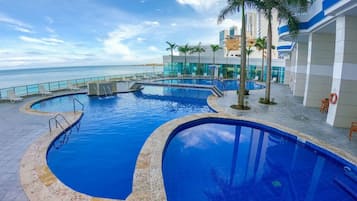 Deluxe Apartment, Sea View | Pool