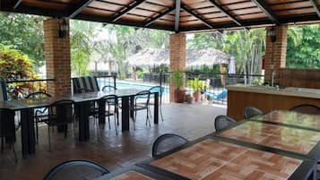 Udendørs spisemuligheder