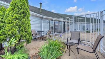 Chambre double | Terrasse/patio