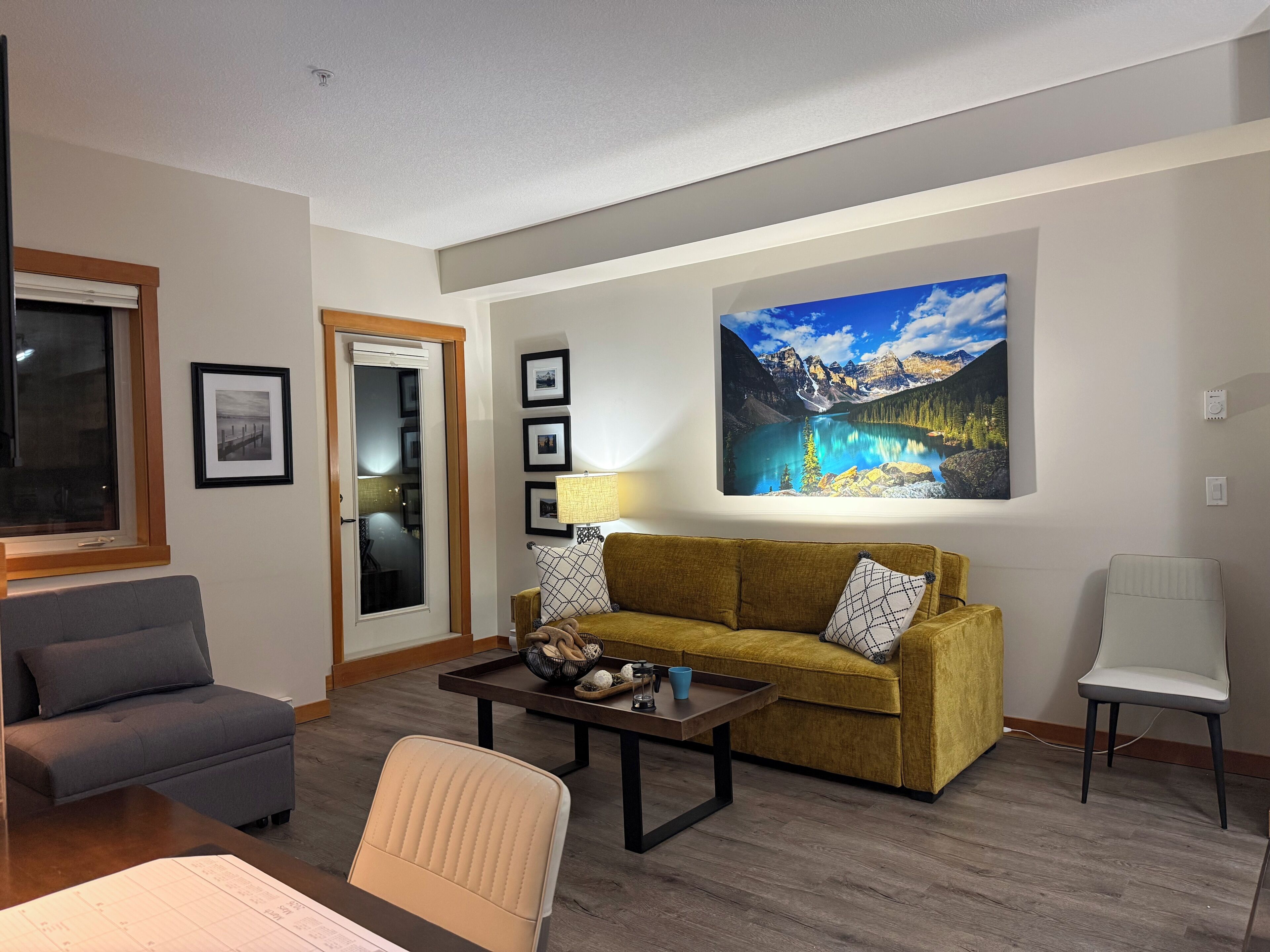 Condo familial, non-fumeur, vue sur la montagne | Aire de séjour