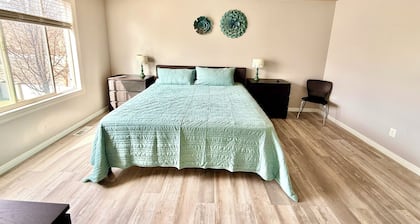 Spacious 4-bedroom house in beautiful West Jordan with AC and gym