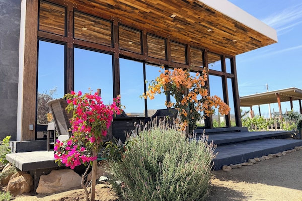 Luxury Cabin, Garden View | Terrace/patio