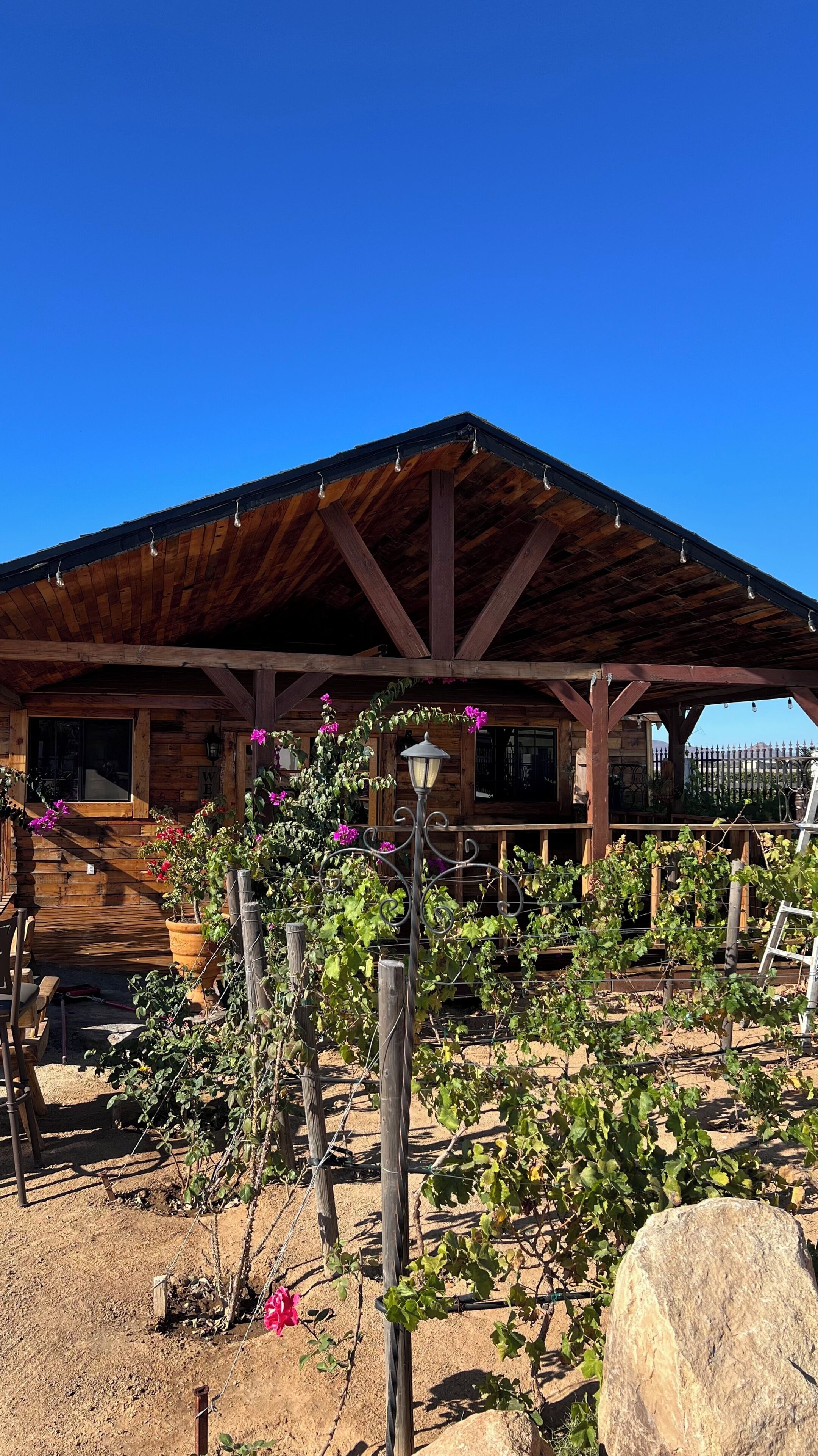 Cabaña familiar, vista al jardín | Exterior
