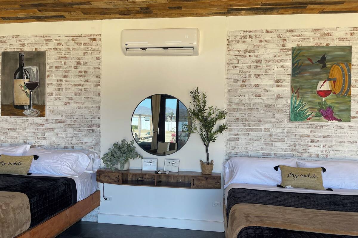 럭셔리 캐빈, 정원 전망