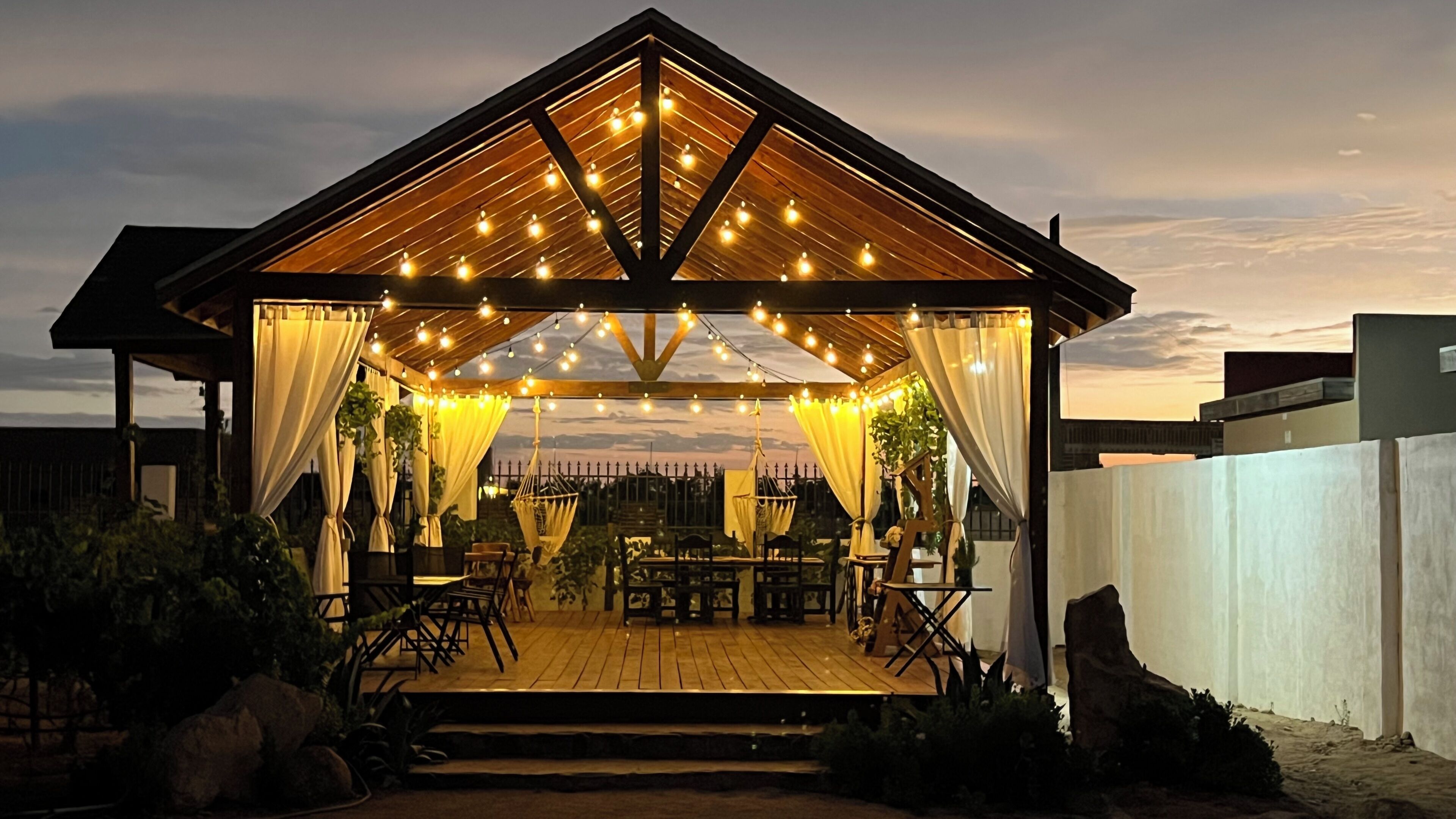 Restaurante al aire libre