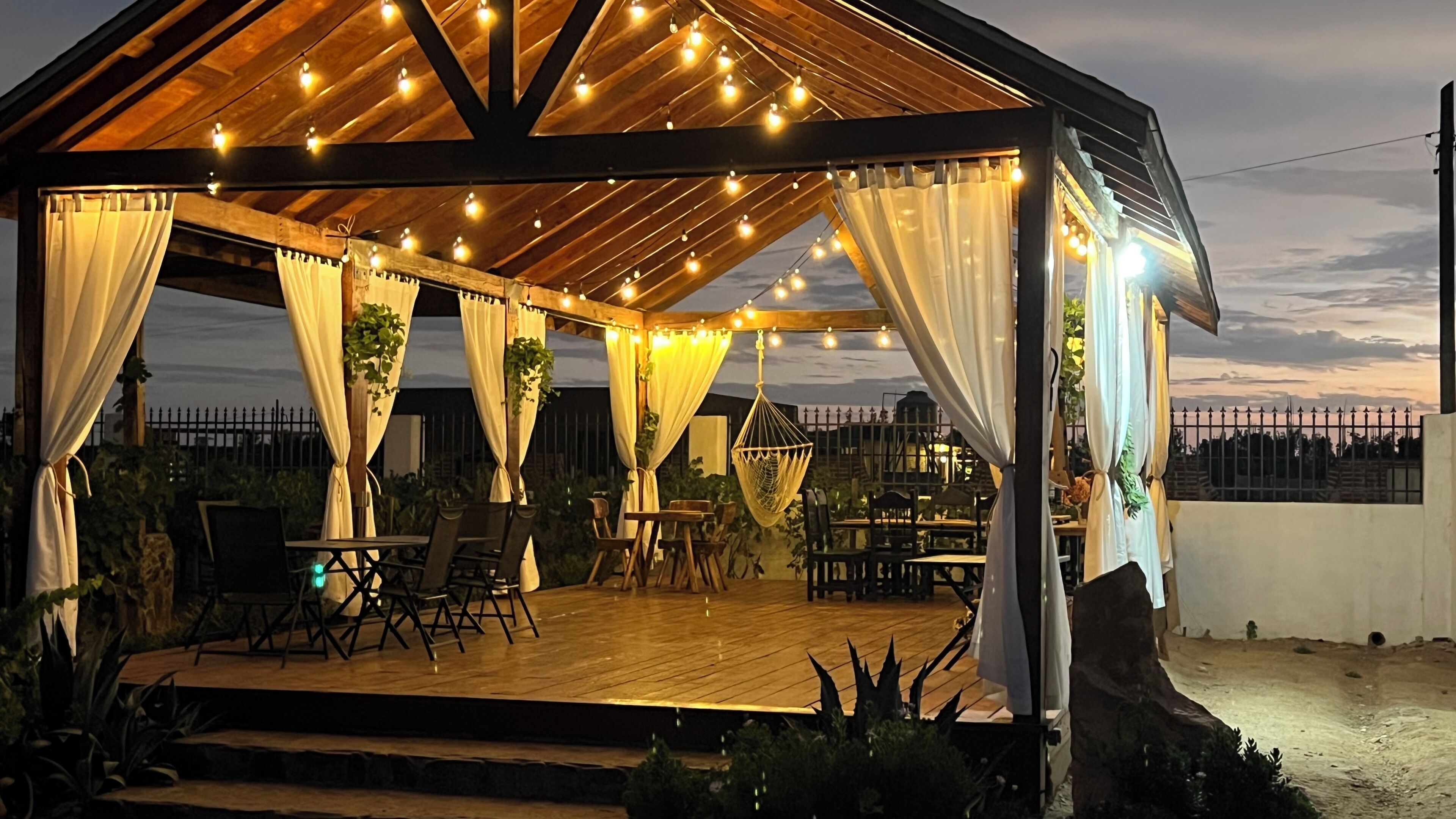 Restaurante al aire libre