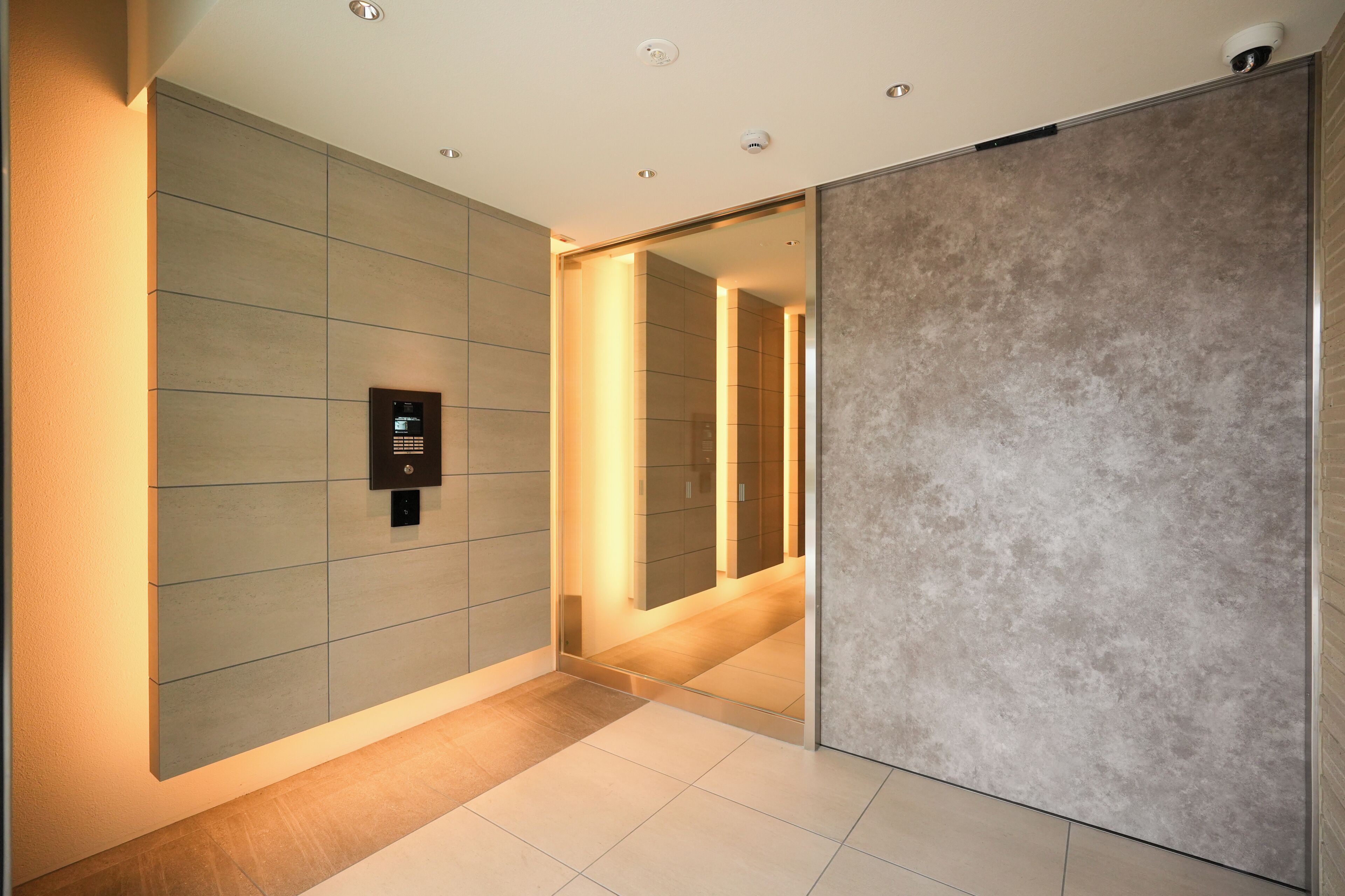 Facciata della struttura