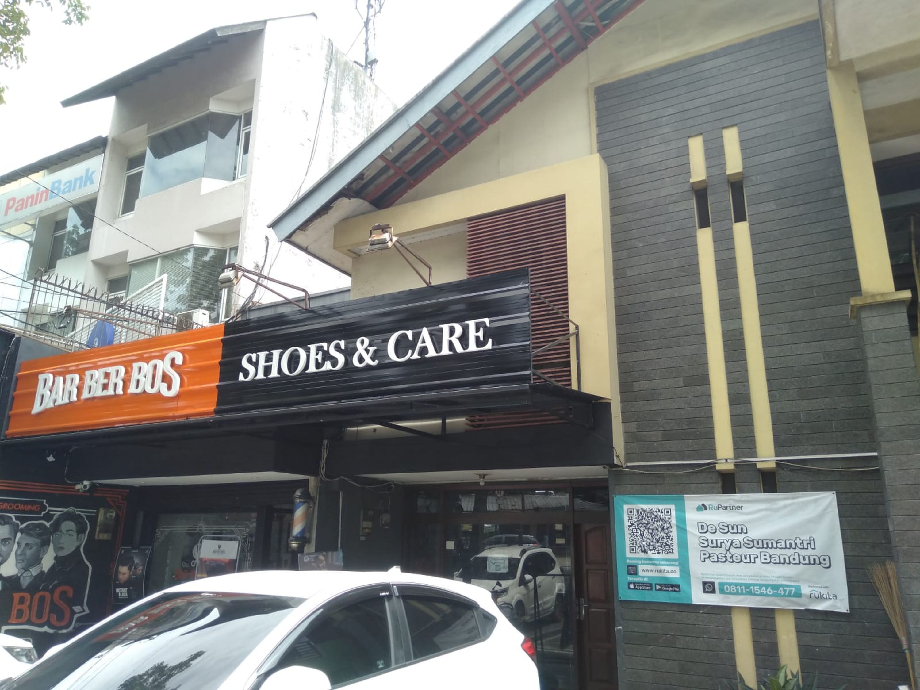 Fassade der Unterkunft