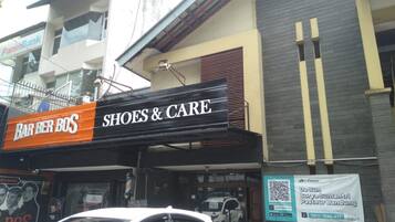 Fassade der Unterkunft