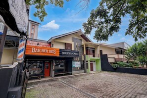 Fassade der Unterkunft