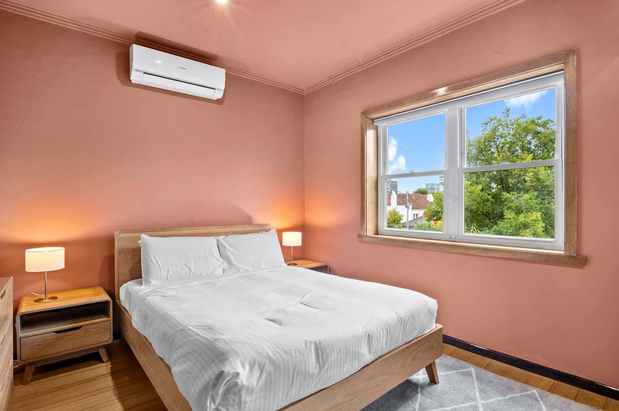 1 bedroom, iron/ironing board, bed sheets