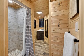 Hair dryer, towels - Creek Cabin | Private Creekside Cabin w/ Sauna, Hot tub, Trail Access & More! (Island Park)