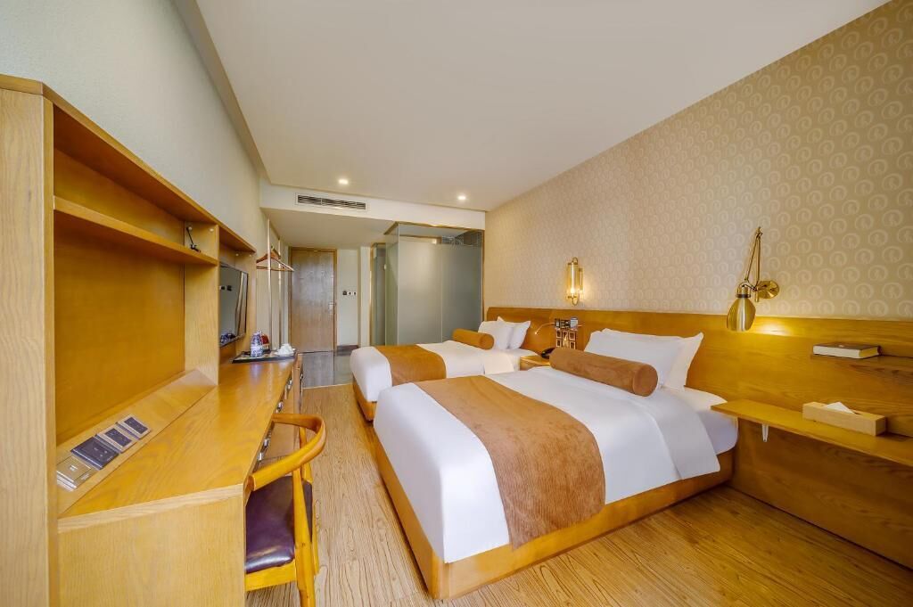 Standard-Zweibettzimmer, Terrasse, Stadtblick