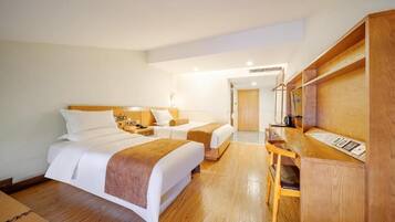 Double Room, Patio, City View