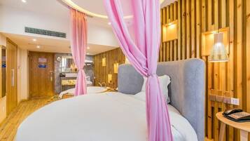 Double Room, Patio, City View