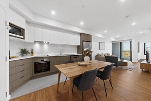 Dining - Bright Newly 2 Bed Apartment with Balcony Views (Cannington)