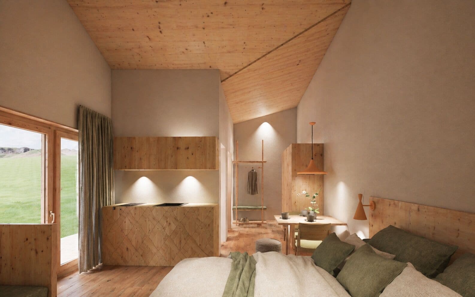 Apartment, Balkon, Bergblick | Wellness | Sauna, Dampfbad