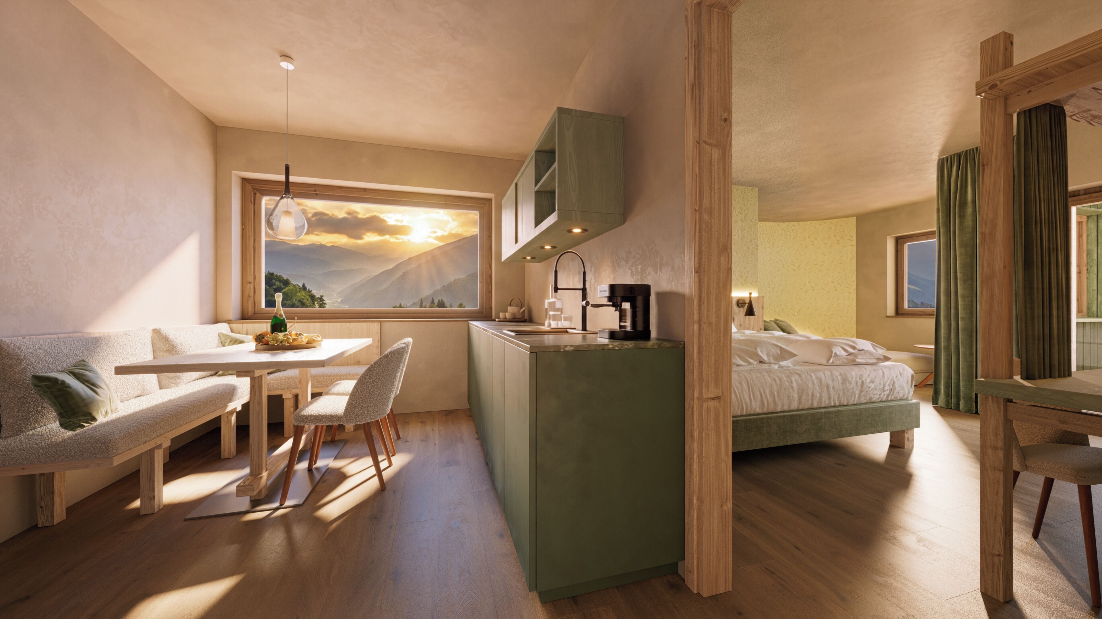 Superior Apartment, Balcony, Mountain View