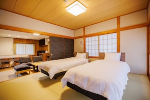 2 bedrooms, desk, free WiFi, bed sheets