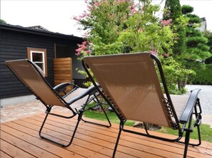 Terrace/patio - Nonsmoking Scandinavianstyle cottage Odemari / Matsumoto City Nagano (Matsumoto City)