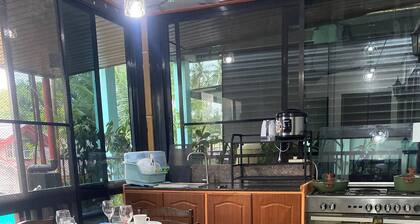 Lens Staycation 2BDR 1BR KTCHN-Upstairs