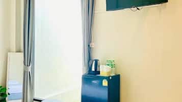 Studio – classic, balkong, byutsikt | Innvendig