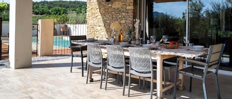 Restauration en plein air