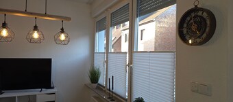 Luminoso estudio cerca de CentrO, Düsseldorf y la región del Ruhr