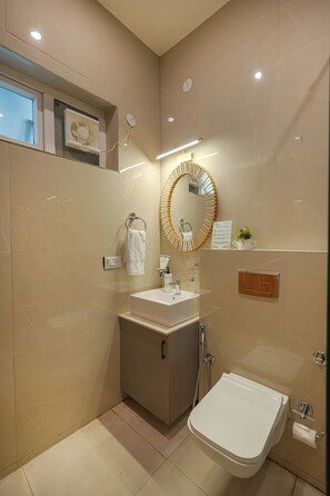 ดีลักซ์อพาร์ทเมนท์ | ห้องน้ำ