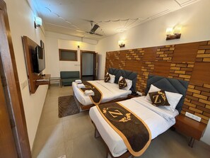 Familien-Dreibettzimmer, Mehrere Betten, Stadtblick