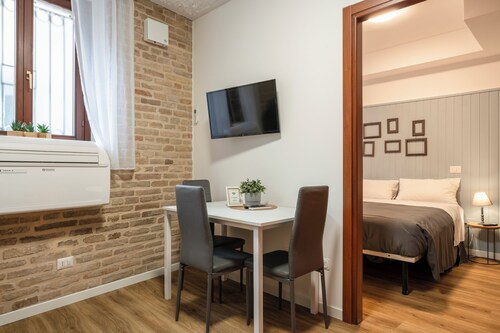 Characteristic historic village apartment.