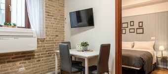 Characteristic historic village apartment.