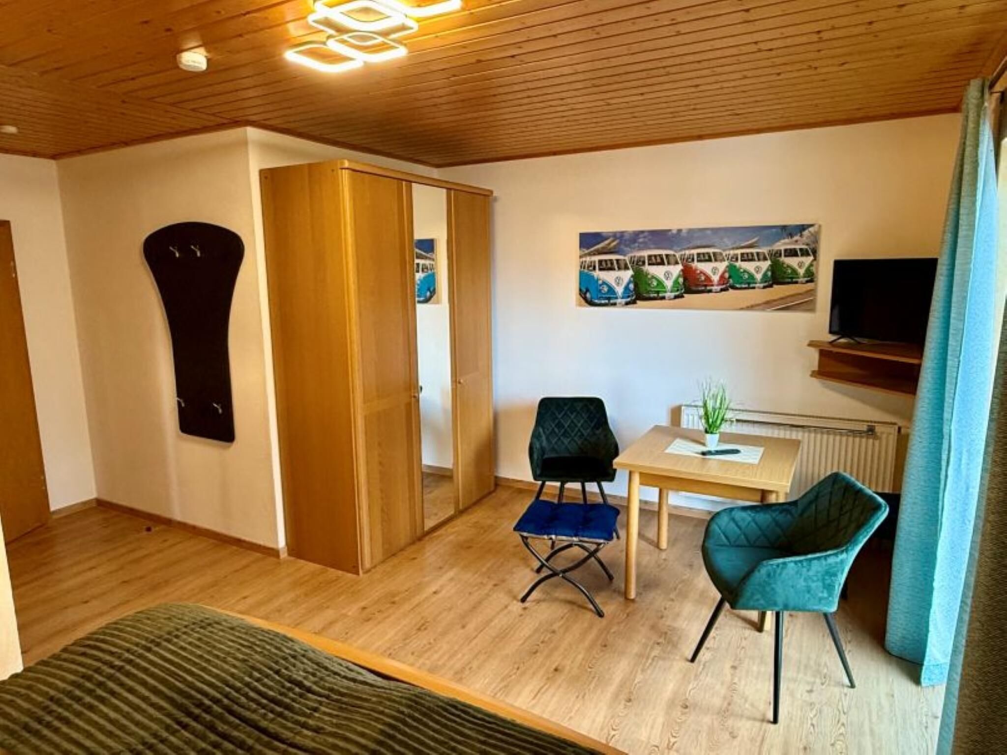 舒适双人房, 阳台