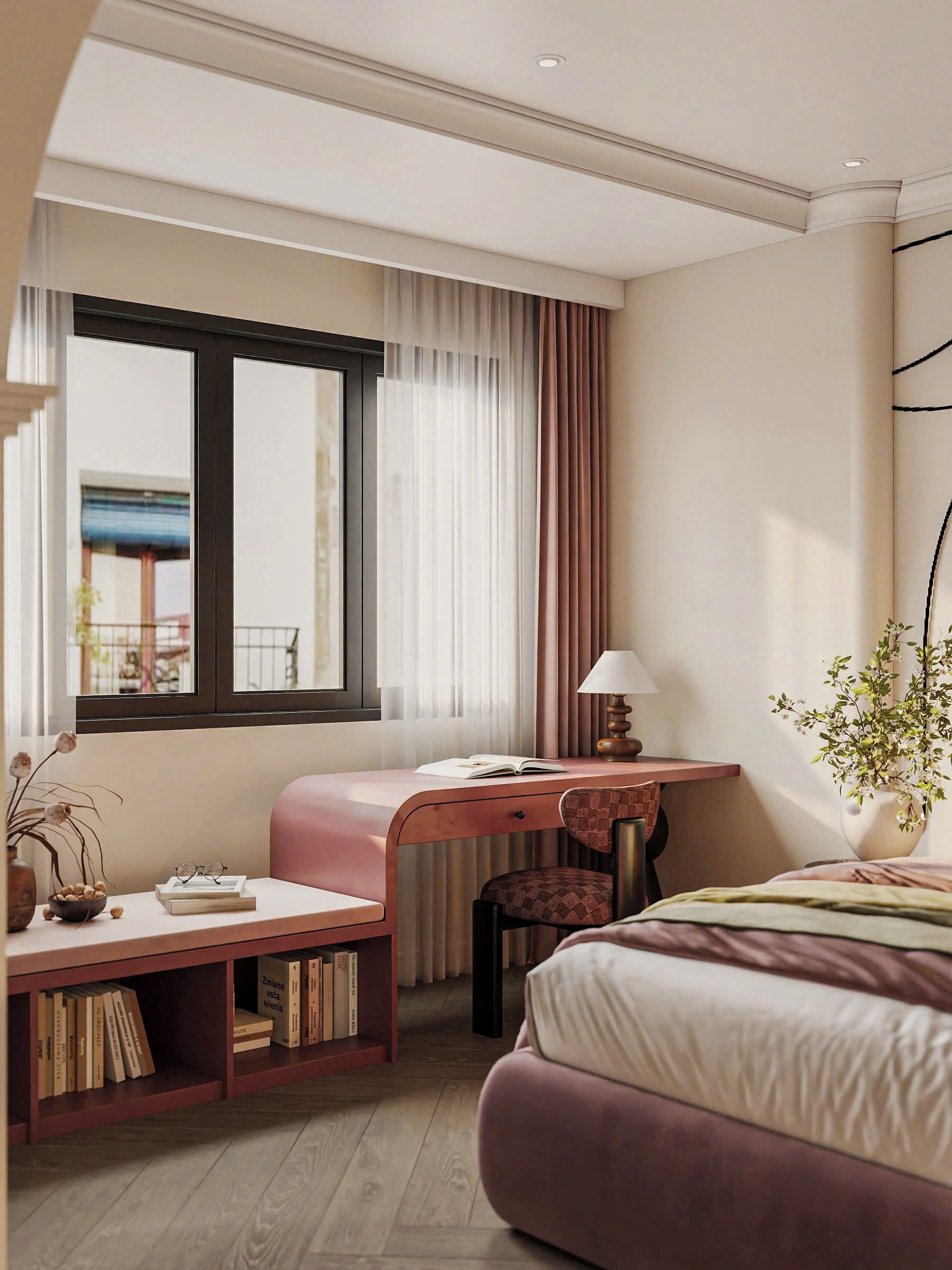 經典開放式客房, 庭園景