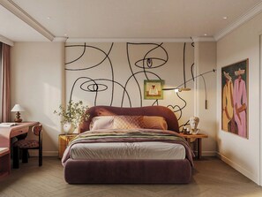 Studio phong cách cổ điển, quang cảnh sân vườn