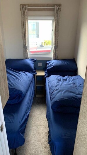 3 Schlafzimmer, individuell dekoriert, individuell eingerichtet