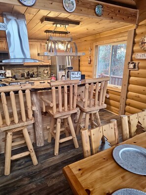 Dining - A Custom-Built Swiss-Style Luxury Mountain Retreat (Mount Jackson)