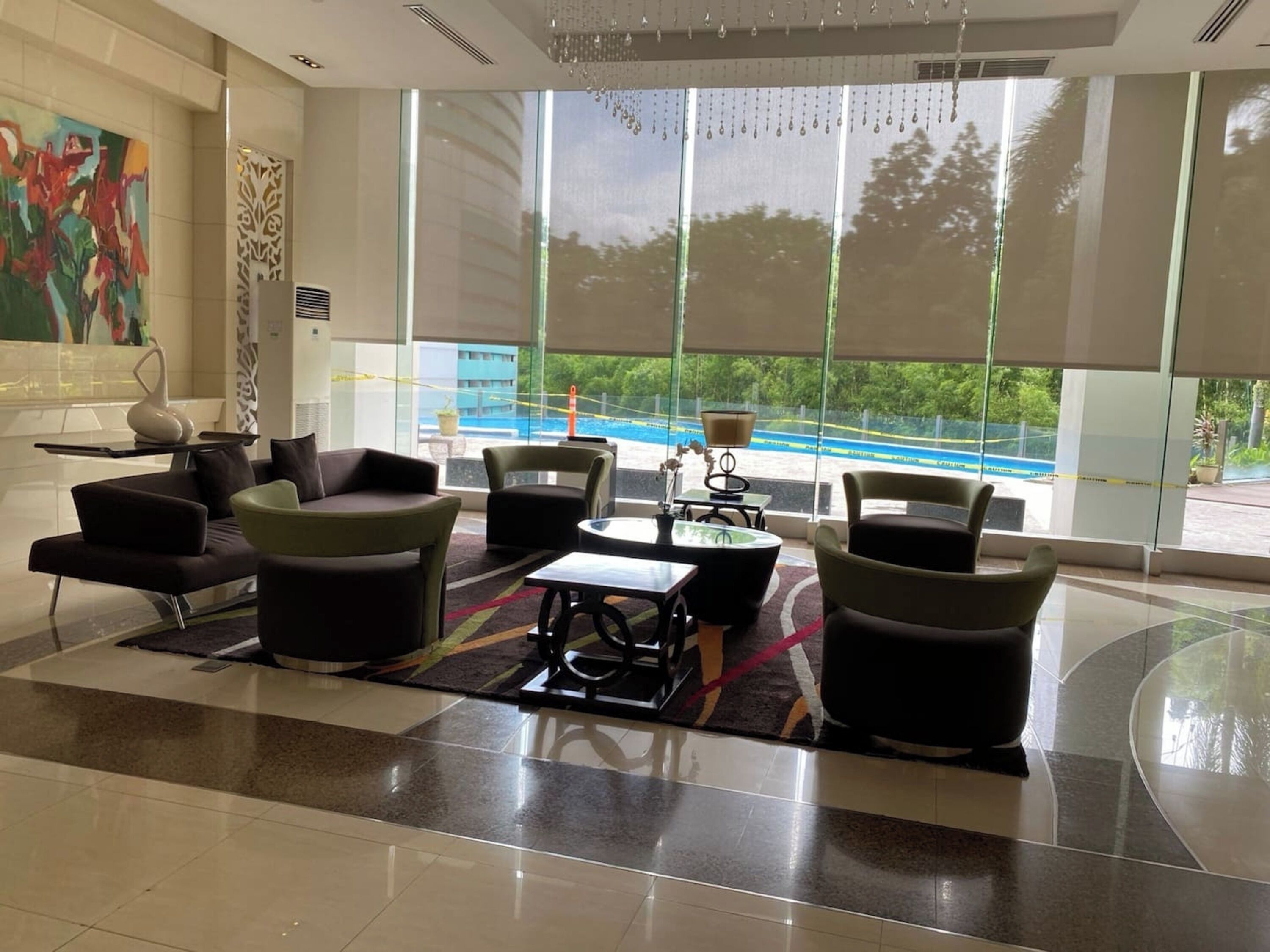 Sitzecke in der Lobby