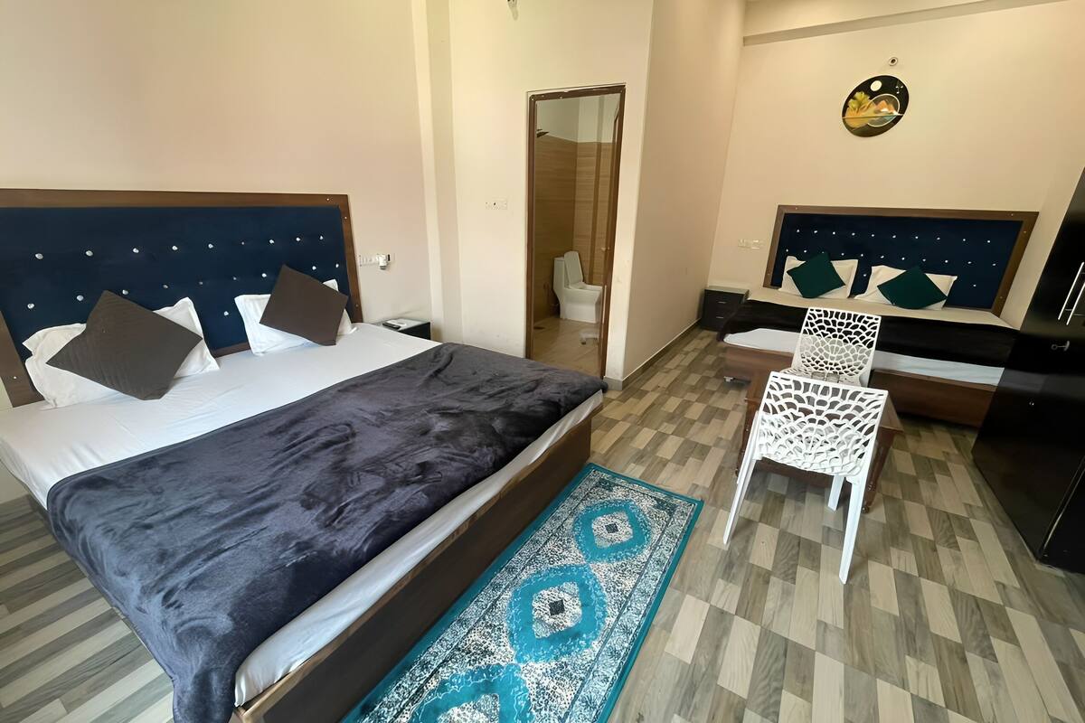 Family Quadruple Room, Garden View | Laptop workspace, WiFi (free)