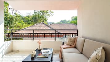 Apartamento, 2 habitaciones, balcón | Jardines del alojamiento