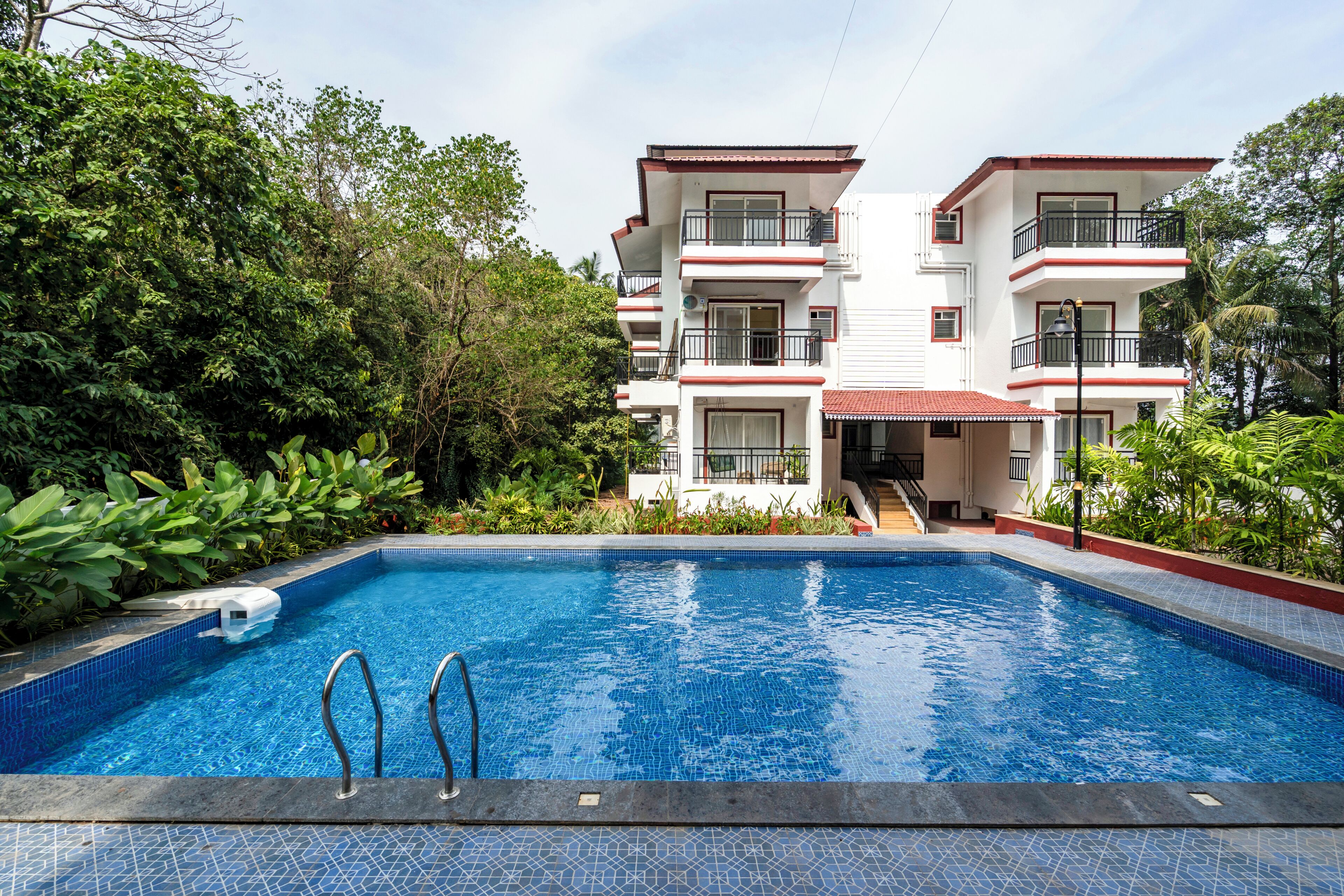 Apartment, 2 Schlafzimmer, Balkon | Pool