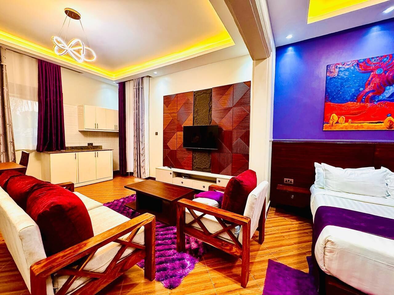 スーペリア スイート バルコニー プールビュー