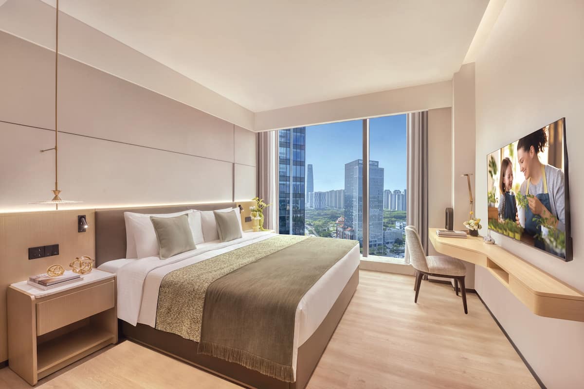 Two Bedroom Deluxe | Down duvets, pillow-top beds, in-room safe, laptop workspace