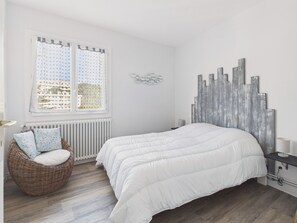2 bedrooms, iron/ironing board, free WiFi - Sea view, beach 50m away, 2 adults, 2 children (La Baule-Escoublac)