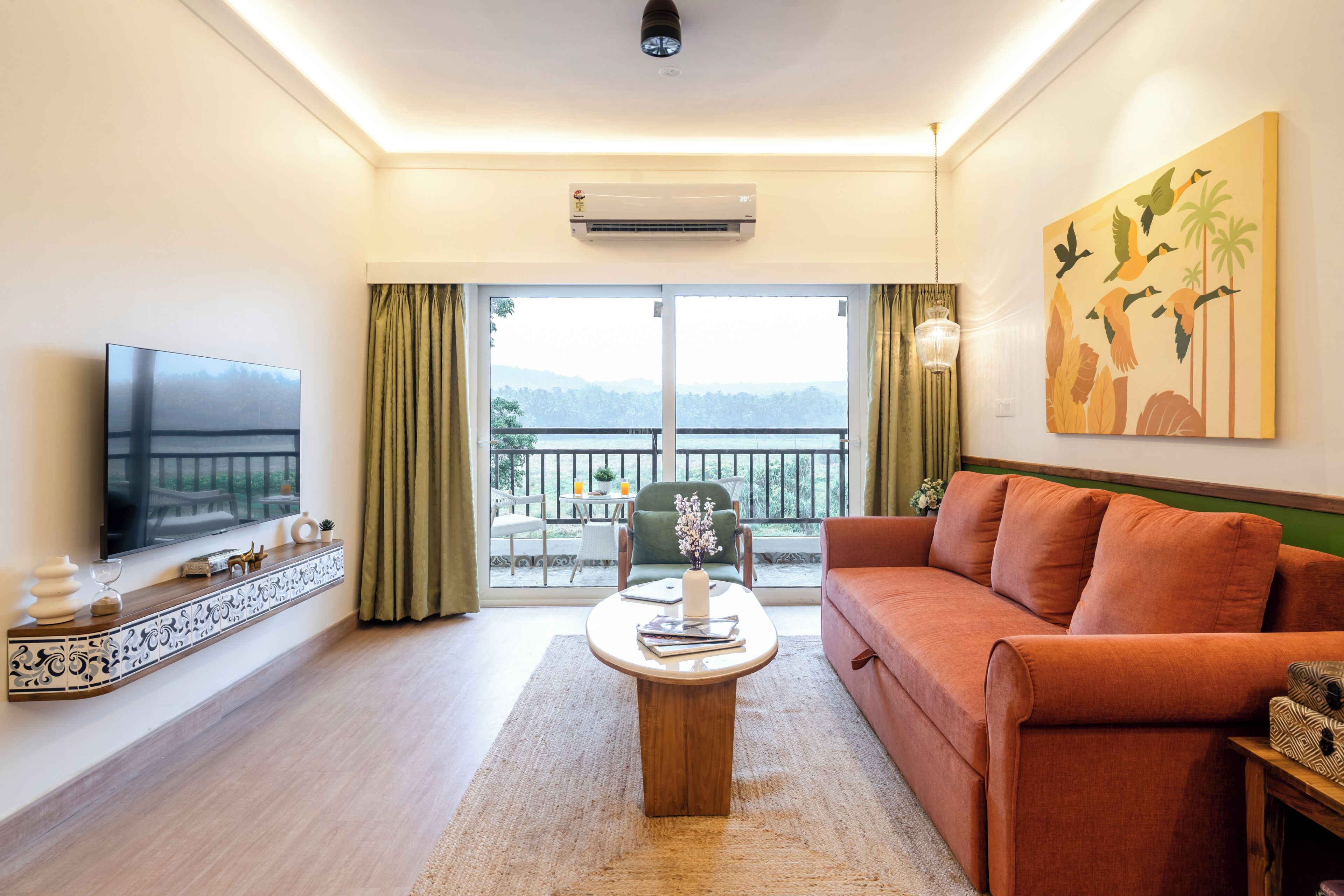 Apartment, 2 Schlafzimmer, Kochnische | Wohnbereich